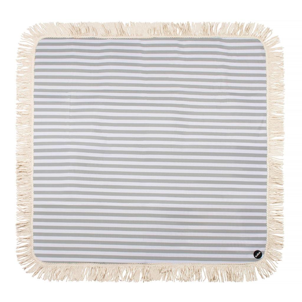 Holiday Picnic Mat Fringed