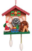 Santa Cuckoo Clock Ornament