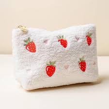 Strawberry Fields Teddy Pouch