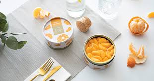 Peeled Tangerines Candlecan