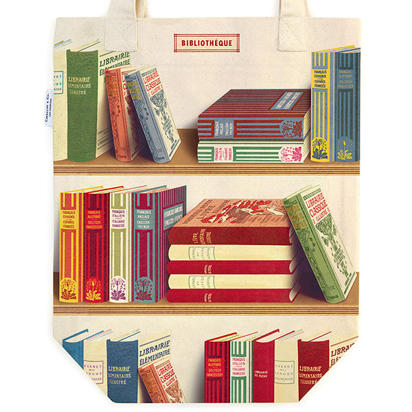 Library Books Tote Bag