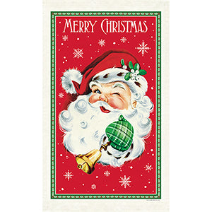 Christmas Santa Tea Towel