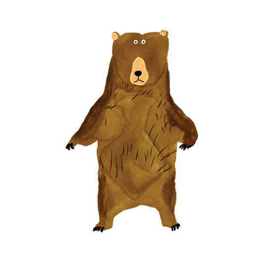Bear Stare Tattoo Pair