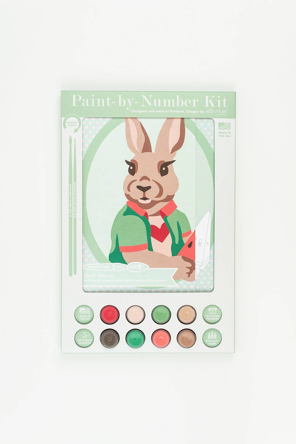 KIDS Bert Bunny Paint-by-Number Kit