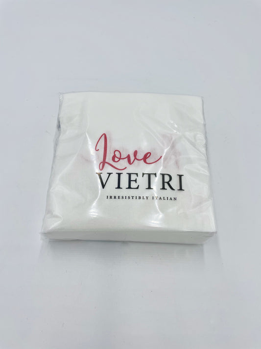 Vietri Papersoft Love/Amore Cocktail Napkins (Pack of 20)