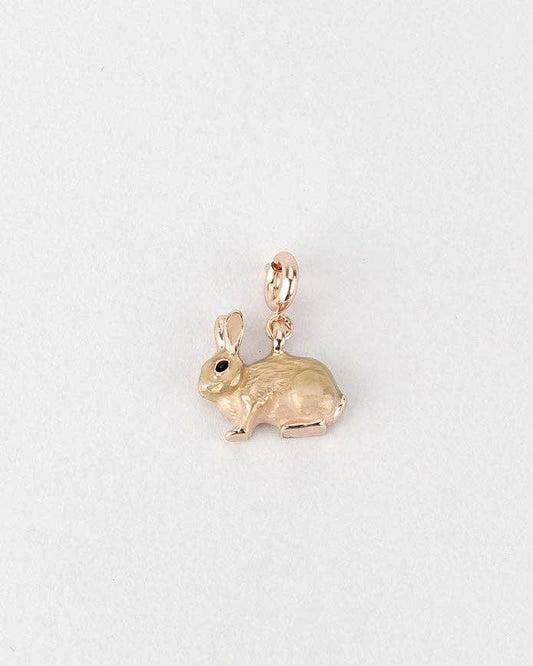 Enamel Rabbit Charm