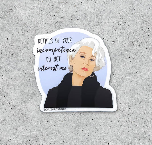 Devil Wears Prada Sticker