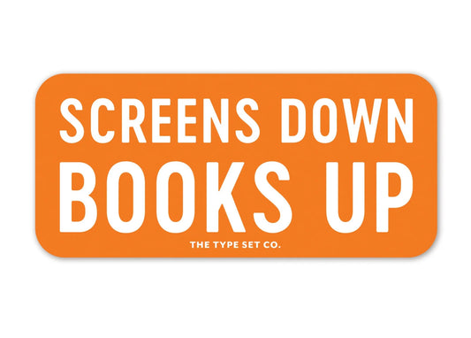 Screens Down Books Up