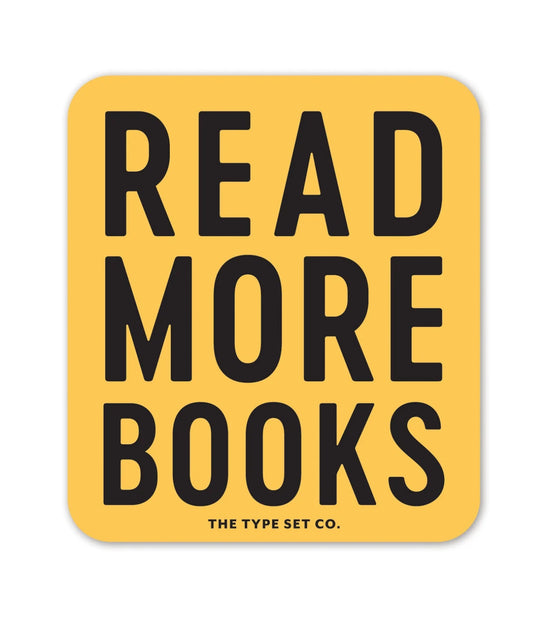 Read More Books vinyl sticker