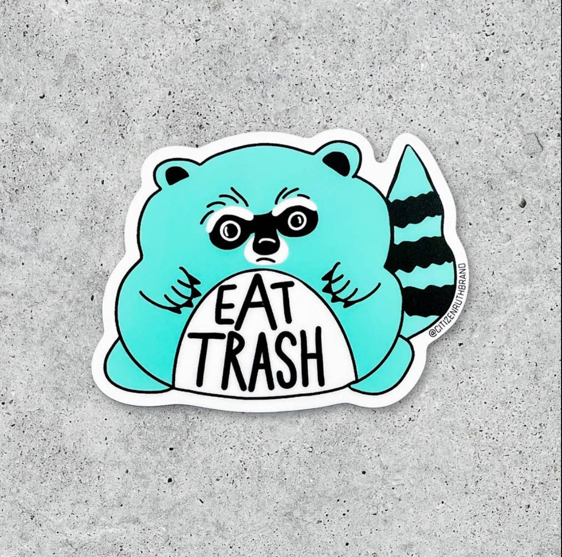 Raccoon Sticker